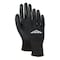 Magid Coated Gloves, Polyurethane, 4 Abrasion Level, Black, 11 12 PK BP16911 - alternate 3